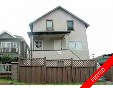 Burnaby Triplex for rent: 1 bedroom 600 sq.ft.