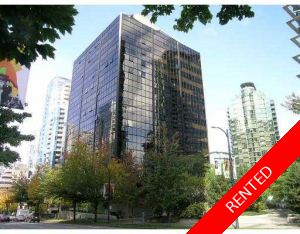 Coal Harbour Studio for rent: Cube Studio Residential Property Management Services Vancouver BC