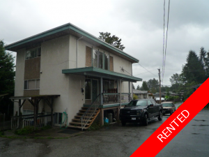 Coquitlam Triplex for rent: 1 Bedroom & Den Managed by licensed property management company