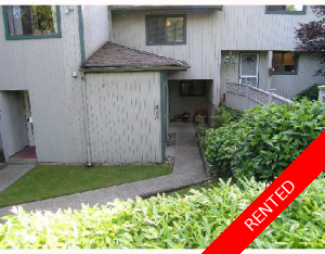 Port Moody Townhouse for rent: Woodside Village 3 bedroom 1,050 sq.ft.