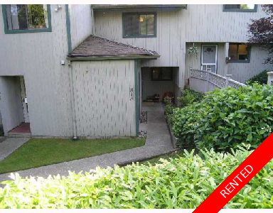 Port Moody Townhouse for rent: Woodside Village 3 bedroom 1,050 sq.ft.
