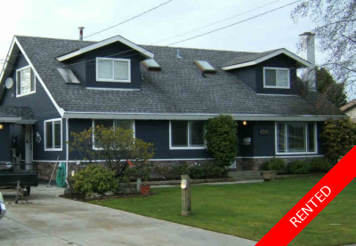 Delta House for rent by Licensed Property Management Company in Delta BC