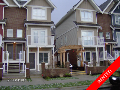 Port Coquitlam Townhouse for rent: 2 bedroom Stainless Steel Appliances, Granite Countertop, Plush Carpet 1,200 sq.ft. (Listed 2008-01-07)
